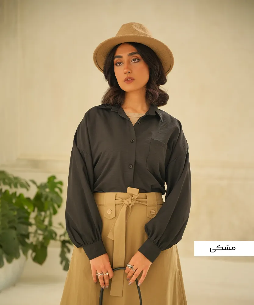 شومیز پری سیلک ساناز A410762 - Image 6