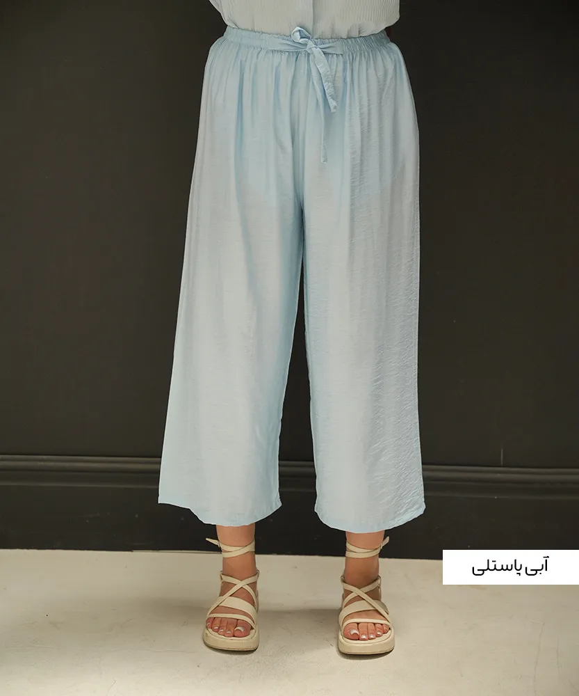 شلوار زنانه دامنی بابوس رنگی F21811 - Image 7