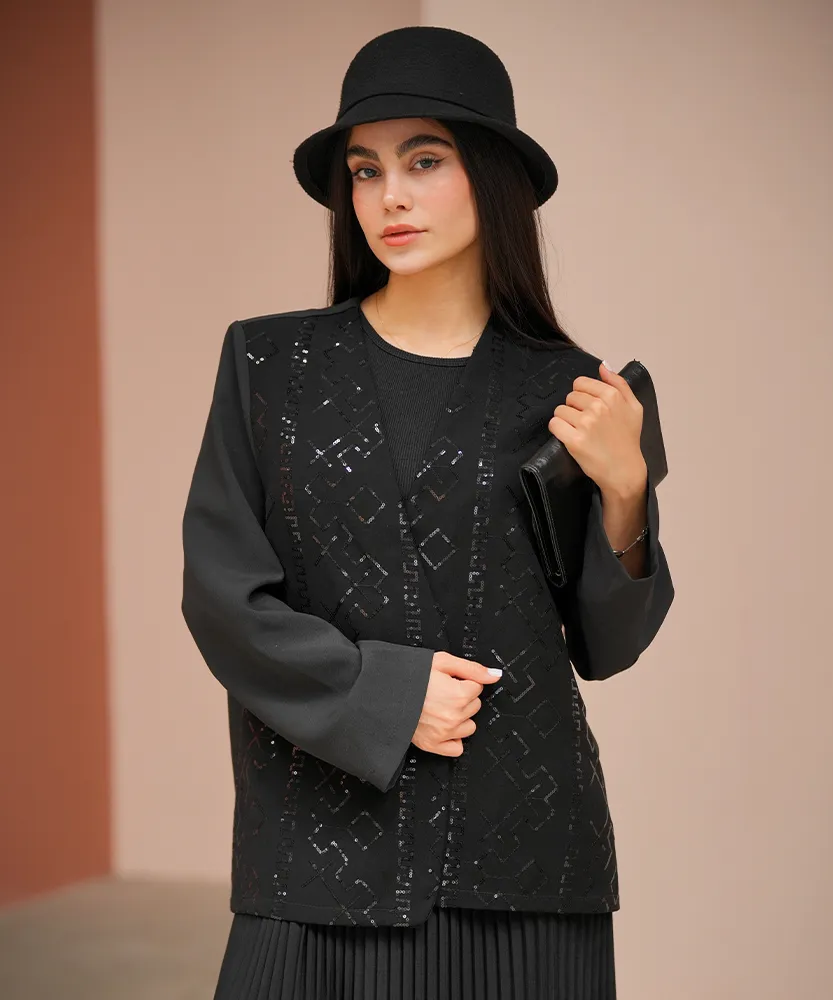 کت بزیاق پولکی K51041 - Image 2