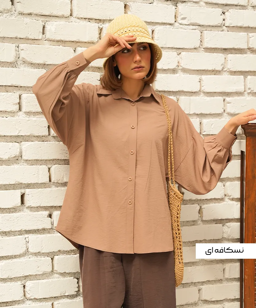 مانتو پری سیلک آستین لش M41354 - Image 8
