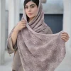 شال پلیسه طرح دار لمه N31999
