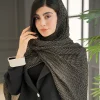 شال پلیسه ریز چاپی N41089