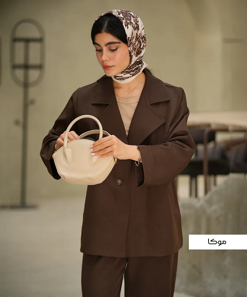 کت و شلوار زنانه بزیاق Q41861 - Image 3