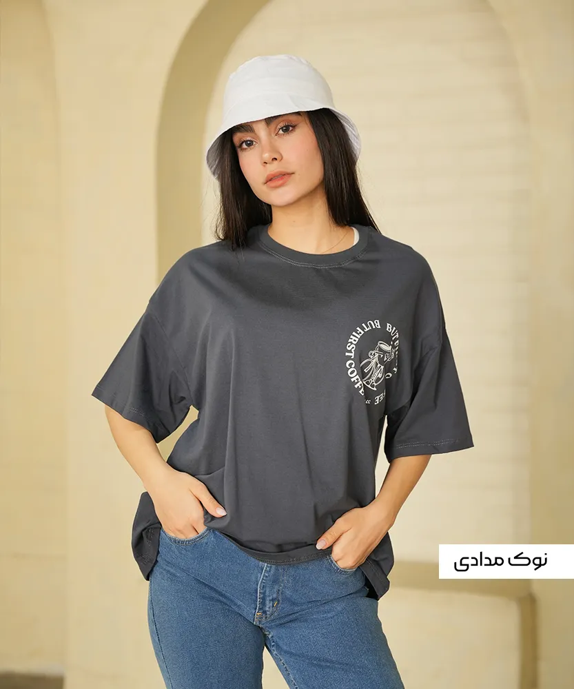 تیشرت باکسی T41553 - Image 3