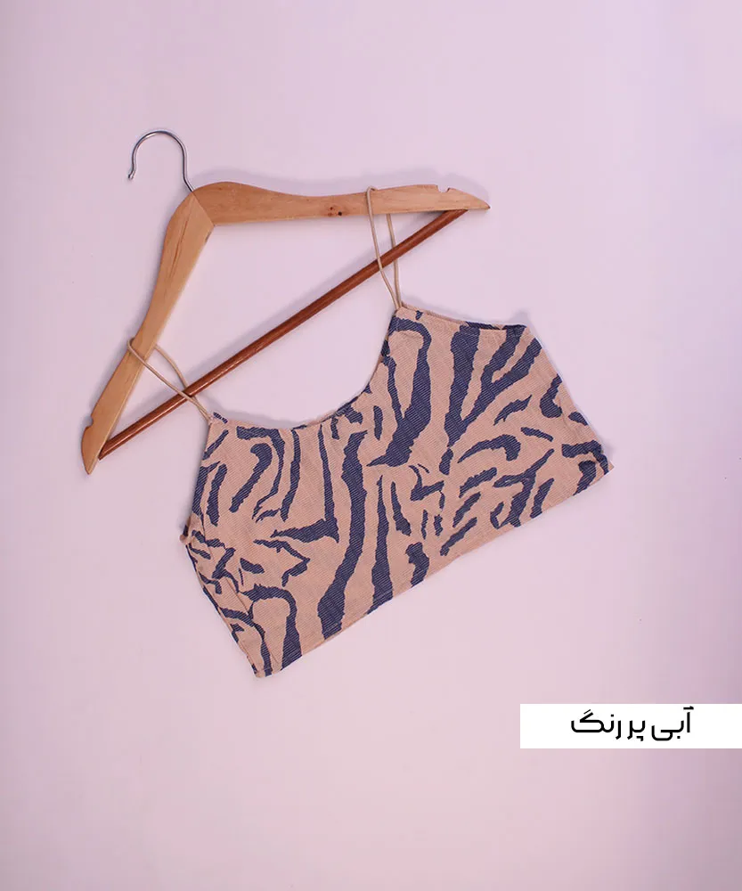 تاپ نیم تنه W41076 آبی پرنگ