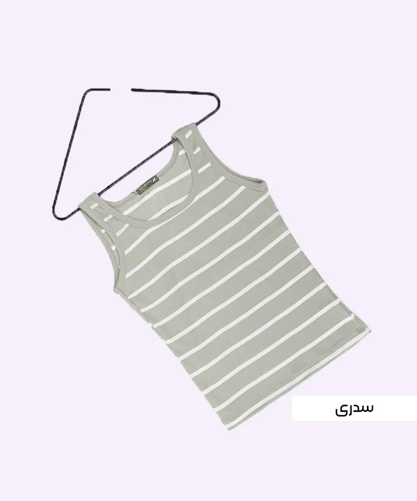 تاپ راه راه ساده W410111 - Image 6