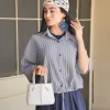 شومیز کراپ لینن A411233