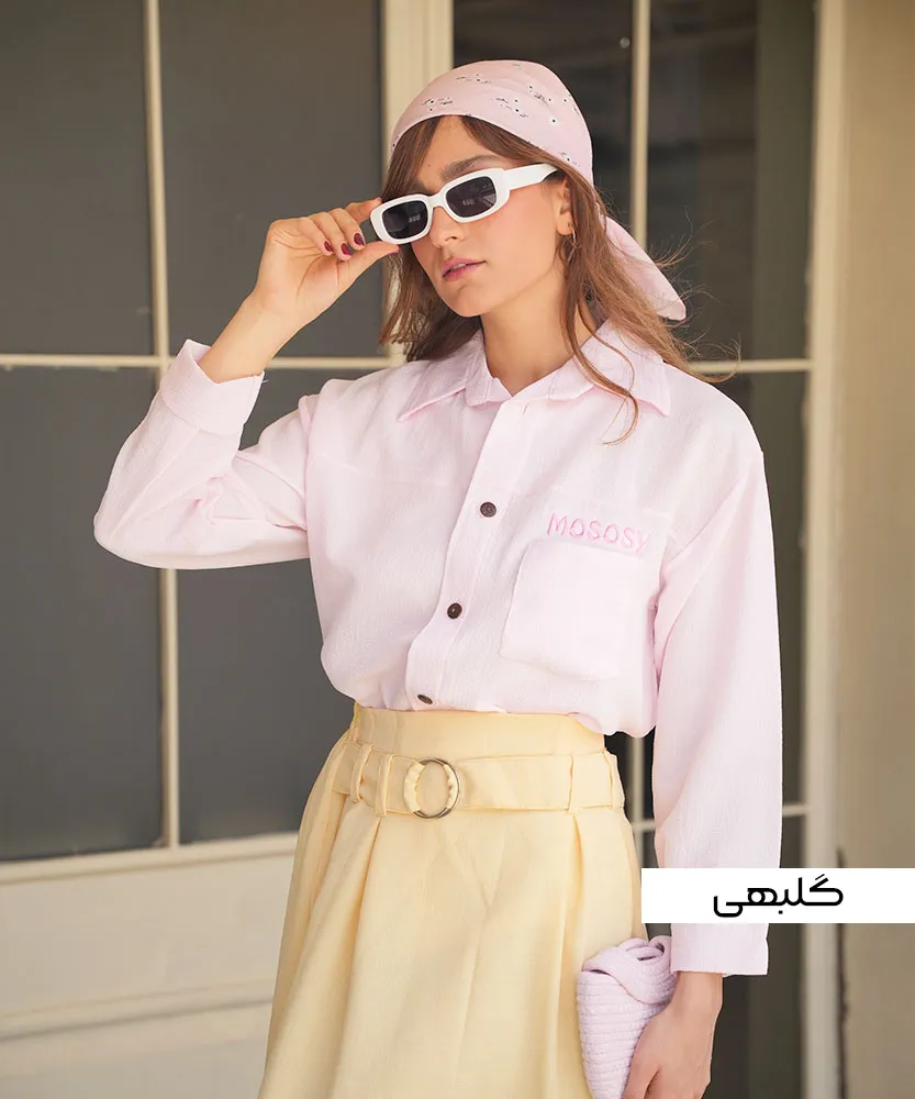 شومیز پفکی گلدوزی A51144 - Image 7