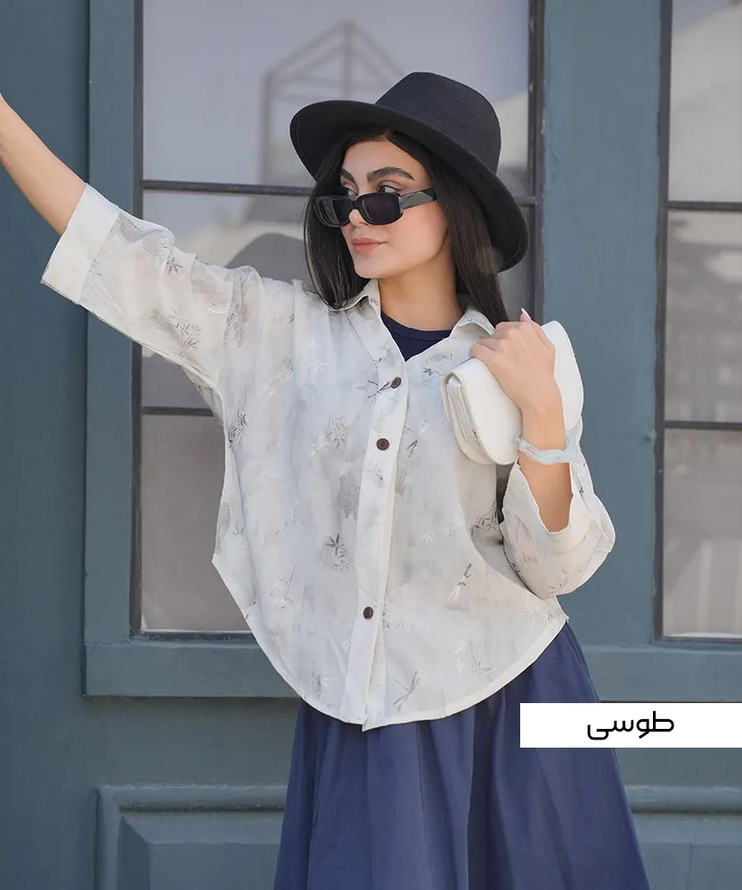 شومیز پوپو A51183 - Image 5