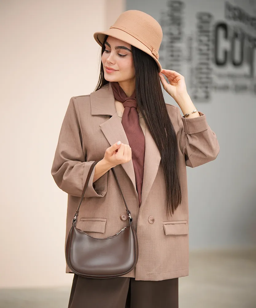 کت یقه انگلیسی بزیاق k41731