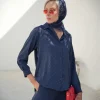 شومیز الیزه پیراهنی نگین دار A410086