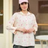 شومیز آستین پاکتی پفکی A51065