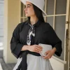 شومیز گره ای شیشه ای راه راه A51359