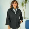 شومیز کیمونو اطلس A51673