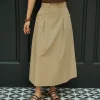 دامن لینن صبا D51012