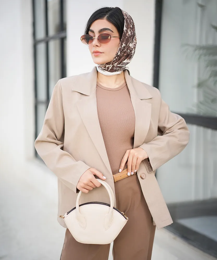 کت یقه انگلیسی سرمه بزیاق K51008