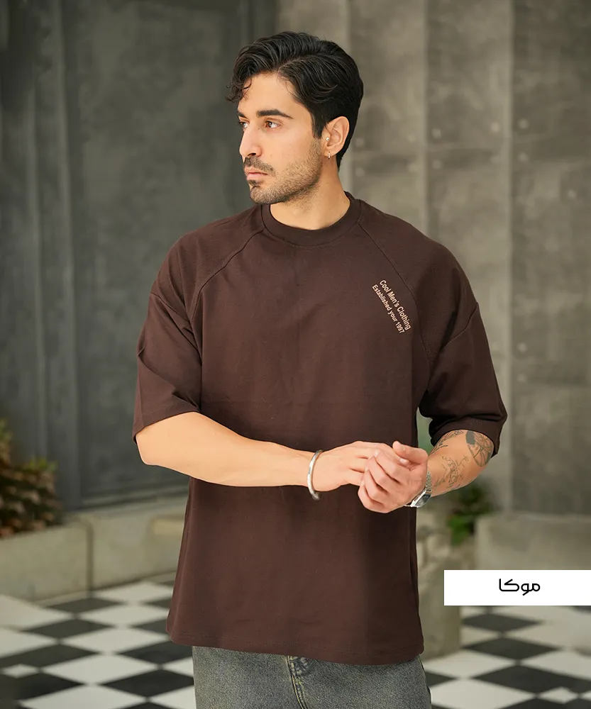 تیشرت دورس آستین رگلان T42343 - Image 4