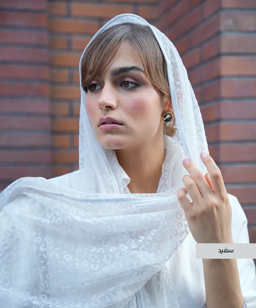 شال توری فلوک دورنوار N41155 - Image 10