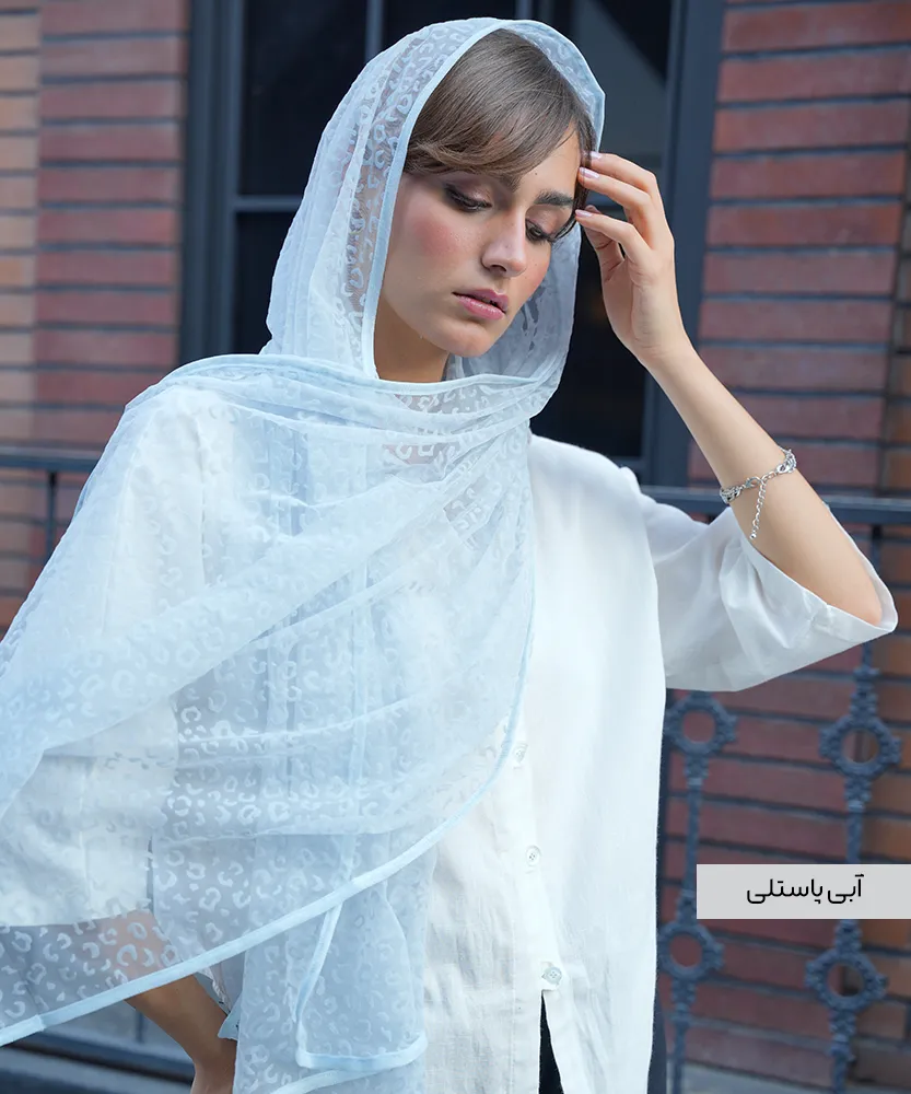 شال توری فلوک دورنوار N41155 - Image 9