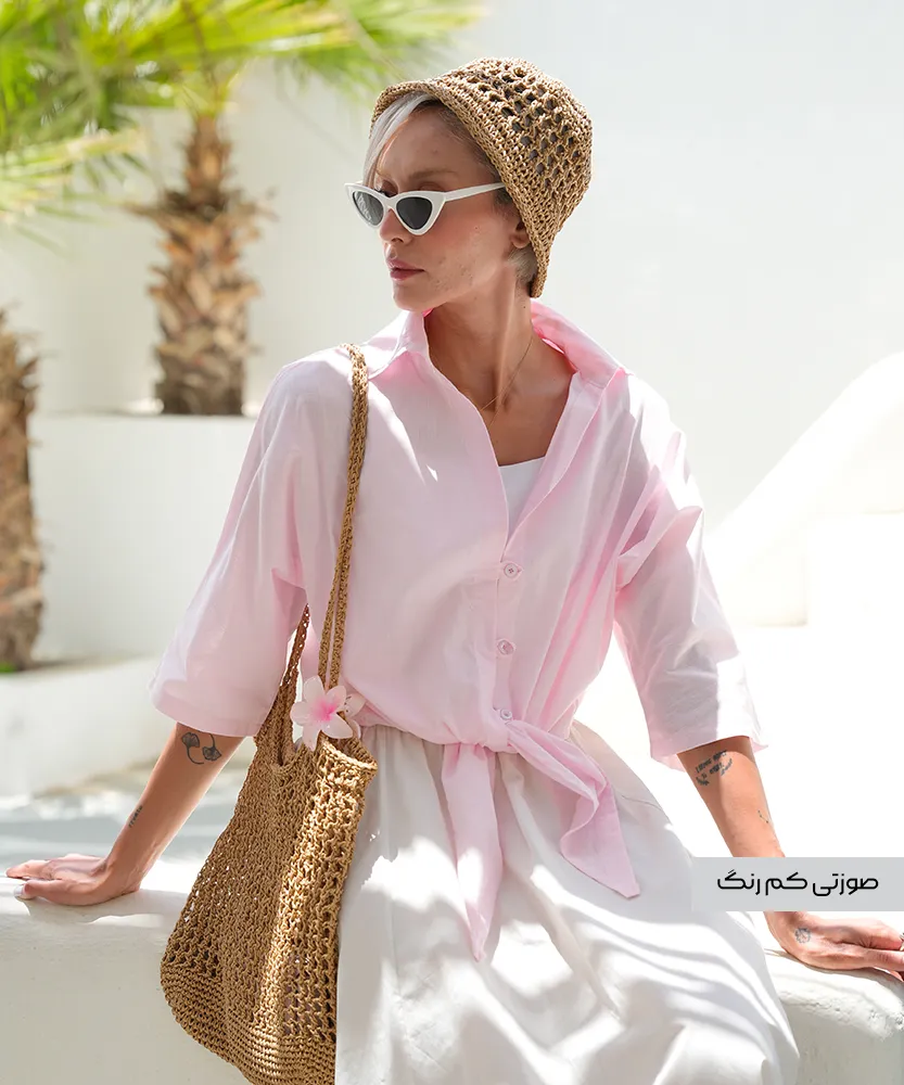 شومیز گره ای A51753 - Image 6