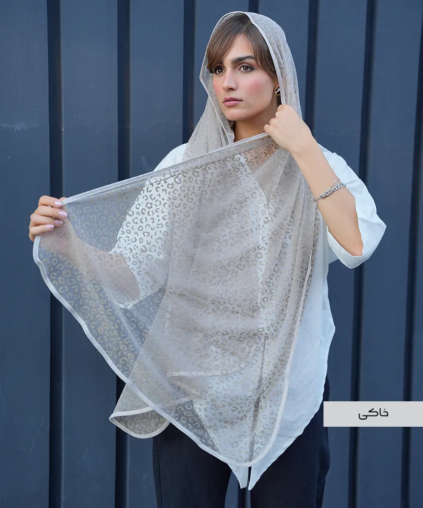 شال توری فلوک دورنوار N41155 - Image 5