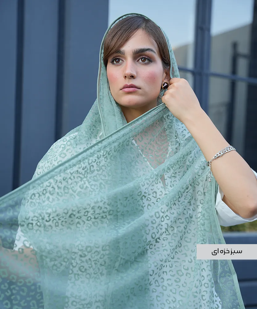 شال توری فلوک دورنوار N41155 - Image 8