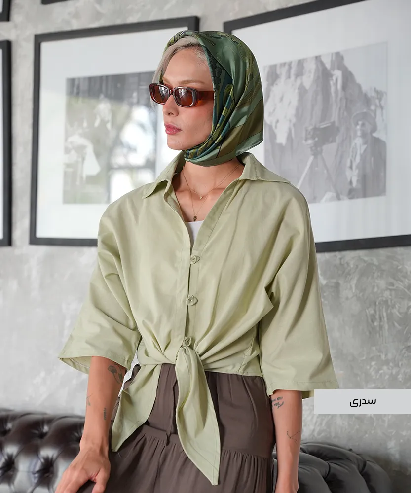 شومیز گره ای A51753 - Image 8