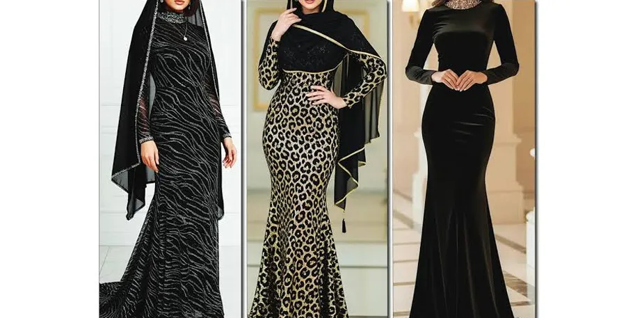 لباس مجلسی مناسب اندام ساعت شنی