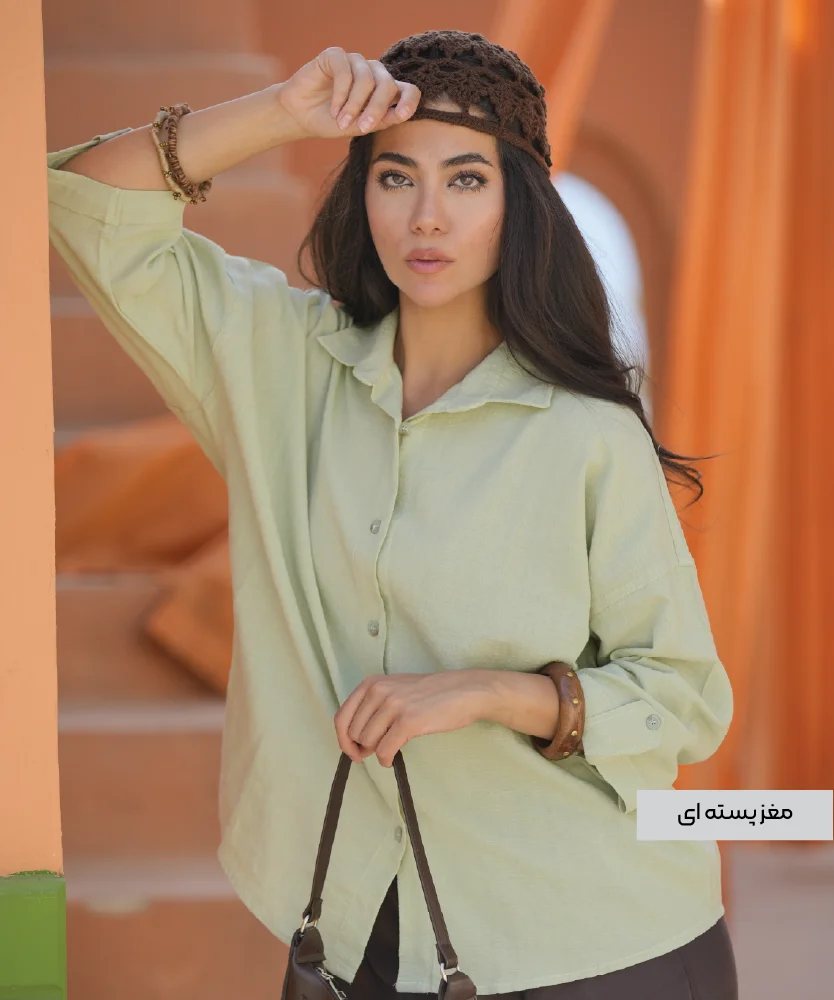 شومیز یارا پاگون دار لنوین A511059 - Image 4