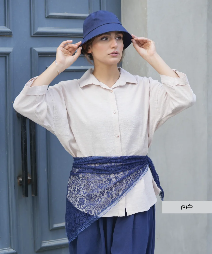 شومیز یارا پاگون دار لنوین A511059 - Image 6