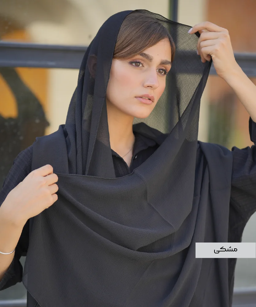 شال حریر N311013 - Image 2