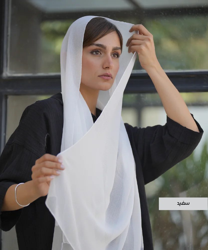 شال حریر N311013 - Image 10