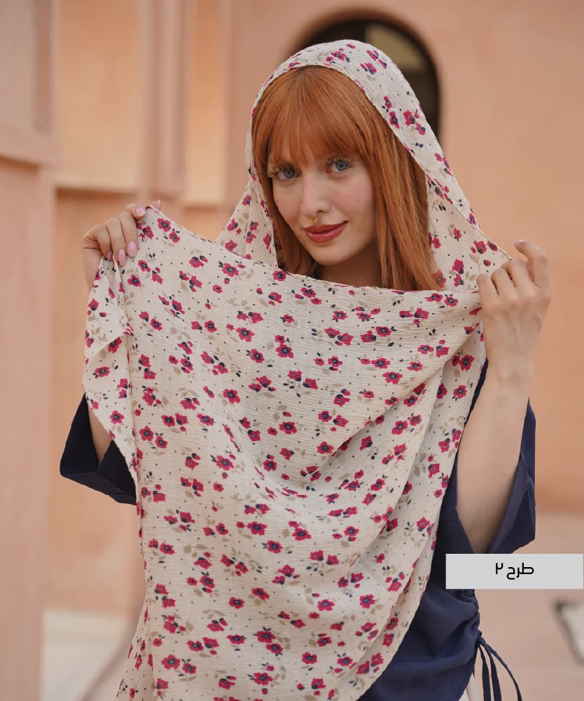 شال پلیسه N41031 - Image 2