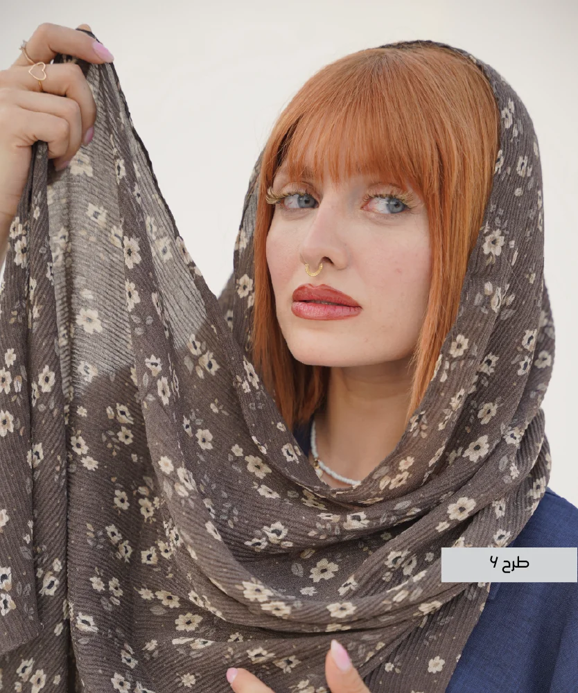 شال پلیسه N41031 - Image 6