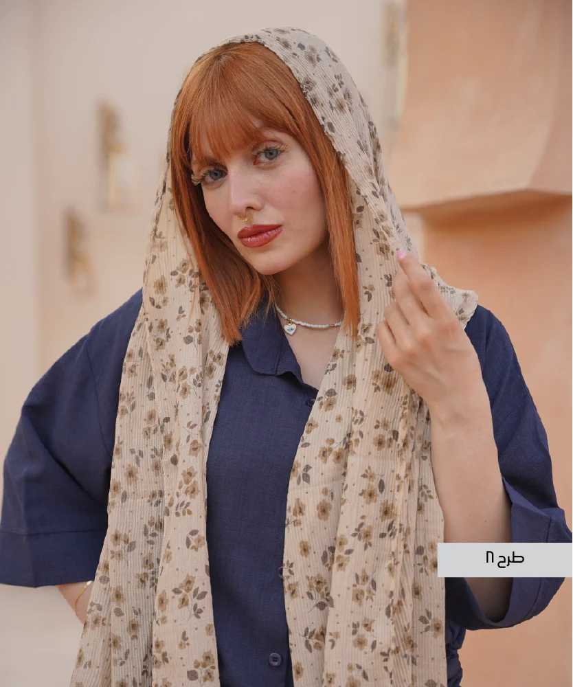 شال پلیسه N41031 - Image 8