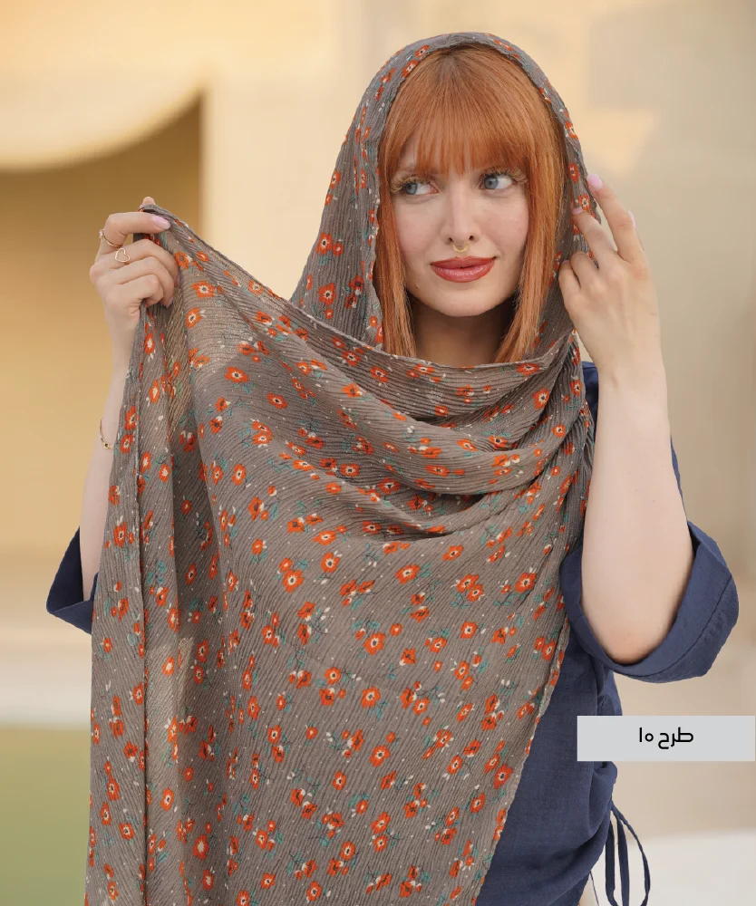 شال پلیسه N41031 - Image 10