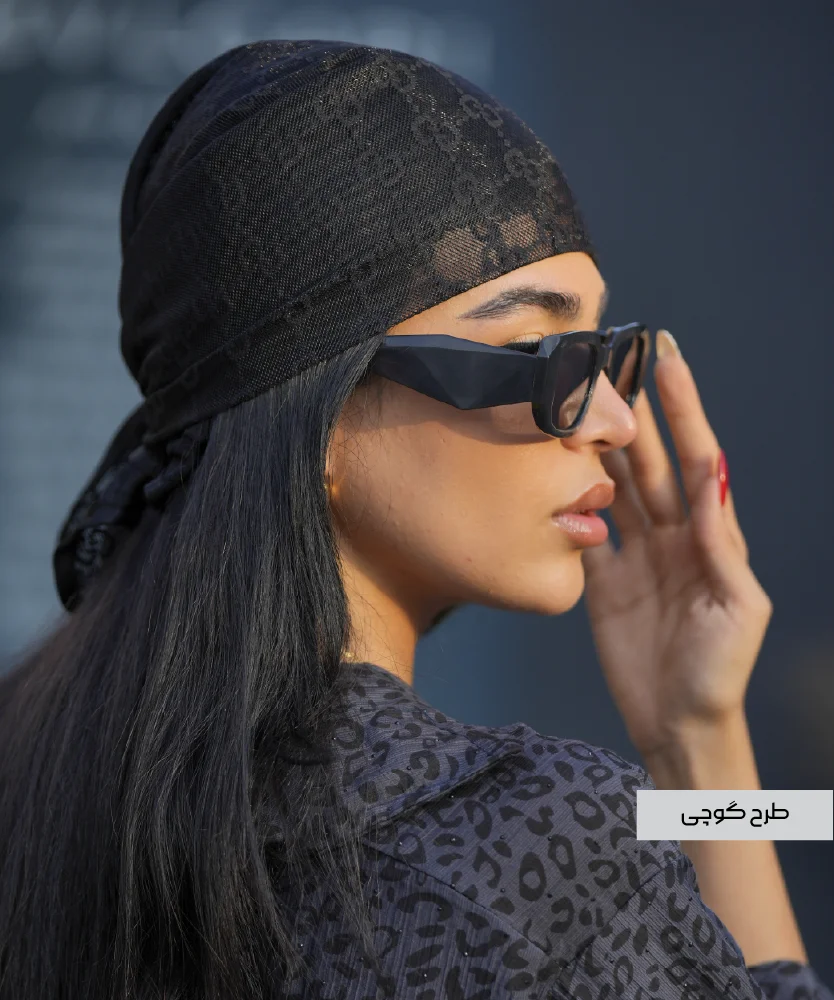 دستمال سر گیپور N51001 - Image 3