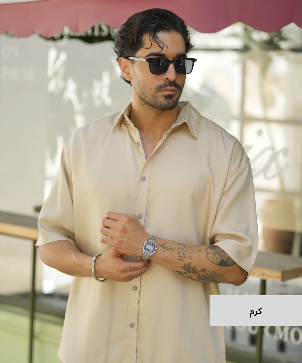 پیراهن مردانه لیوسل P52029 - Image 3