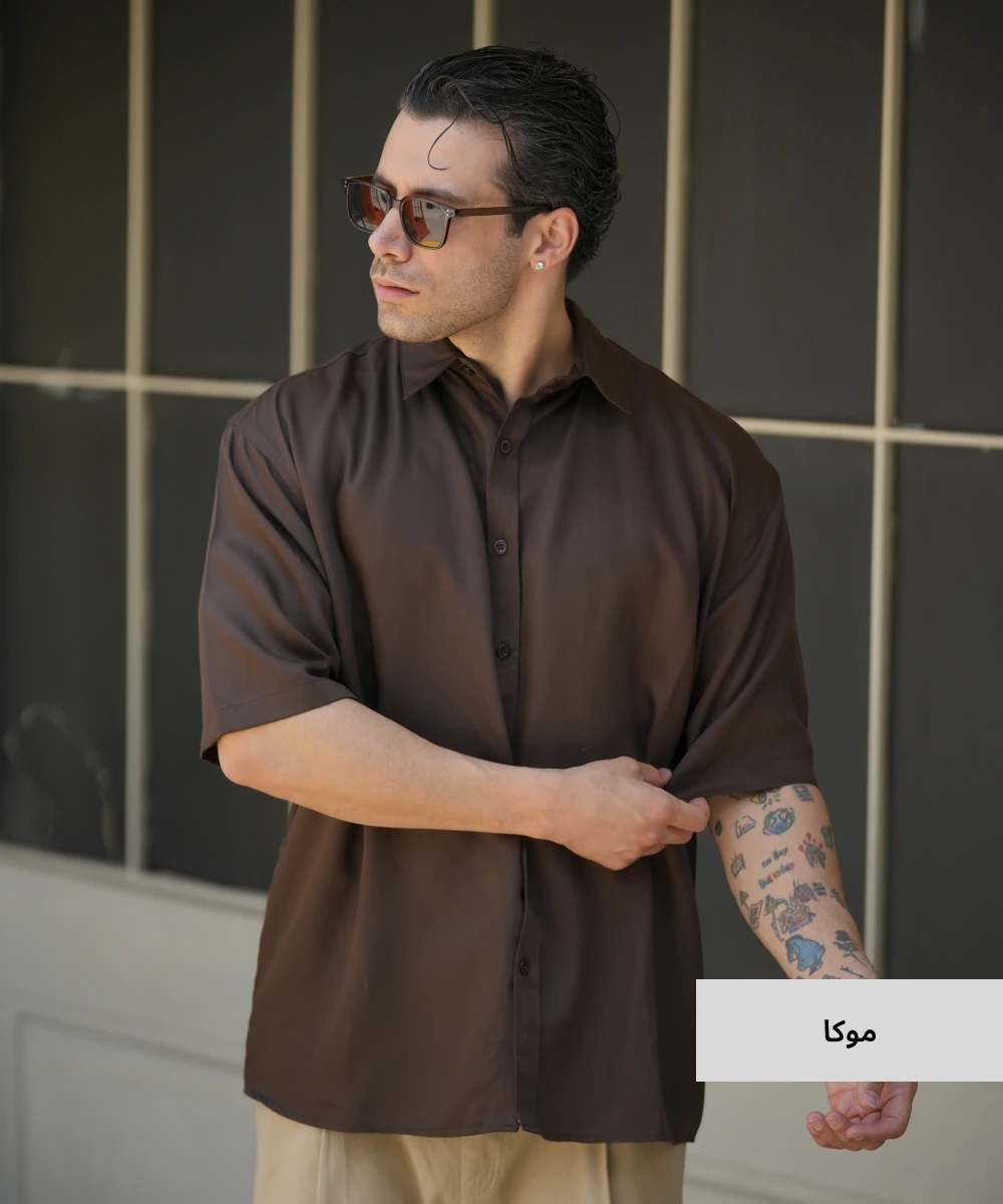 پیراهن مردانه لیوسل P52029 - Image 2