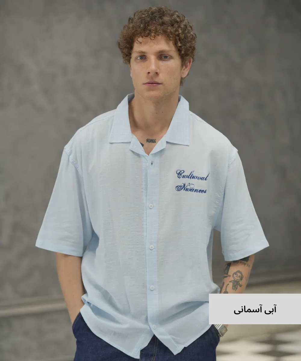 پیراهن مردانه لنوین چاپی P52011 - Image 5