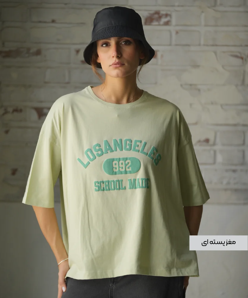 تیشرت باکسی T51674 - Image 5