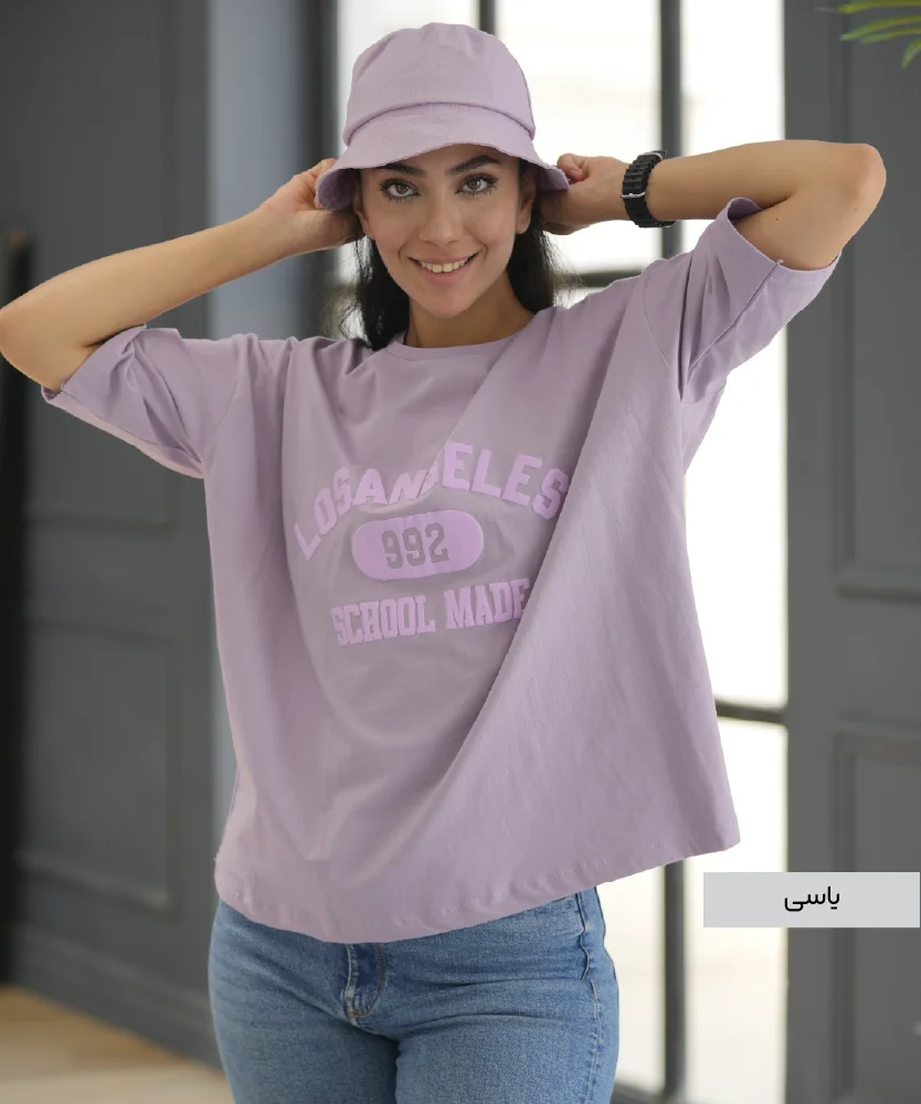 تیشرت باکسی T51674 - Image 9
