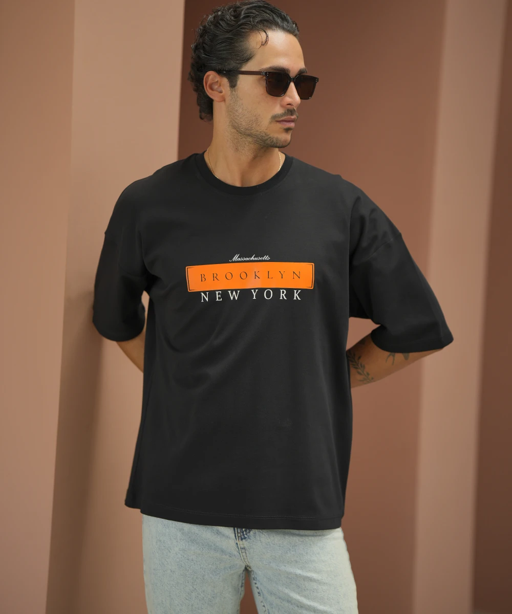 تیشرت لانگ مردانه پنبه T52330
