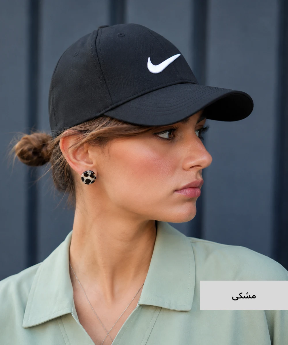 کلاه فلامنت کجراه گلدوزی دار نقاب دار U30718 - Image 5