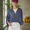 شومیز سیلک جین A511067