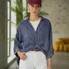 شومیز سیلک جین A511067