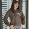 بلوز آستین پفی زنانه دو نخ B51015