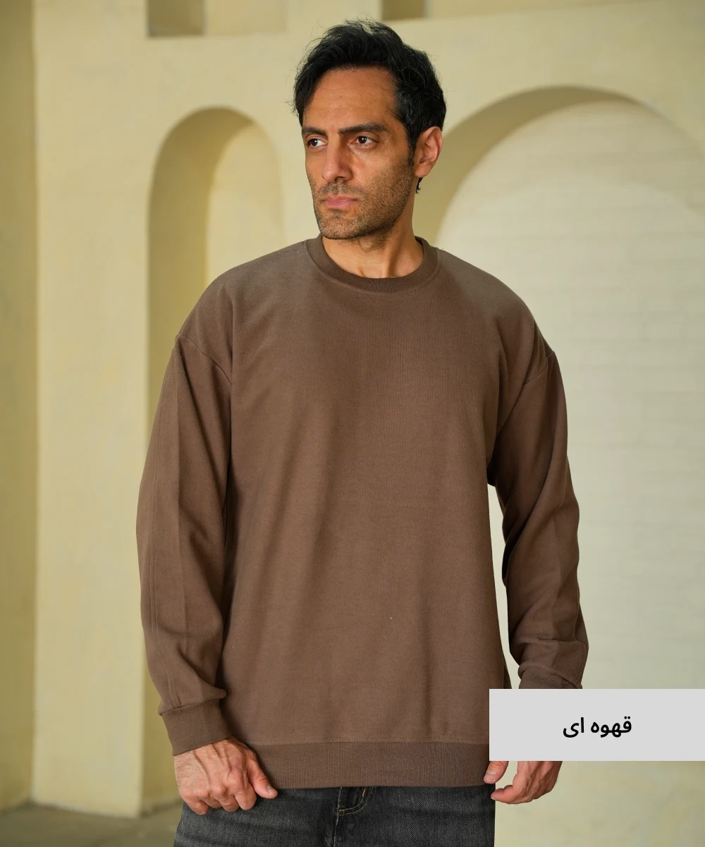 بلوز ساده مردانه سلانیک B52020 - Image 4