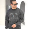 بلوز سه نخ خارخورده چاپی B52033