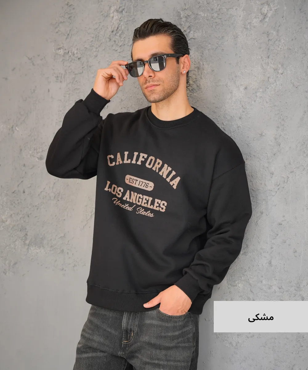 بلوز دورس یقه گرد B52036 مشکی